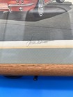 Jack Schmitt Signed Framed Print Of Mobil Service Station Muscle Cars - 13 X 17
