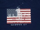Polo Ralph Lauren Mens Usa Flag Patch Big Pony Custom Slim Fit T-shirt Navy Blue