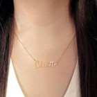 Picturesongold Personalized Name Necklace For Women Custom With Any Name Or Word