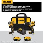Dewalt Dck2050m2 20v Max Xr Cordless Hammer Drill   Impact Driver Combo Kit