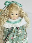 Vintage Concord Dollhouse Miniature Porcelain Girl Doll Amanda  m987 Poseable 4   
