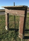 Antique Wood Fireplace Mantel Suround Architectural Salvage Victorian Rustic A43