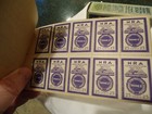 Rare Full Book Nra National Recovery Act Jenkintown  Bank Bid Depository Stamps