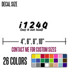 I124q Funny Diecut Vinyl Window Decal Sticker Car Truck Suv Jdm  j20