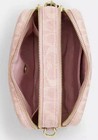 Nwt Coach Mini Carey Crossbody Bag In Light Pink Signature Denim   Leather Cen19