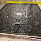 Set Of 3 Antique Metal Tin Ceiling Tile 12    X 12  Salvaged Vintage