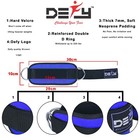 Ankle D Ring Straps Thigh Leg Pulley Lifting Padded Cable Attachment Gym 
