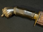 Antique Filipino Katipunan Sword Luzon Bolo Carved Buffalo Horn Fist -philipp   