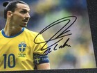 Zlatan Ibrahimovic - Hand Signed Autograph Sweden Photo  10 Ac Milan         