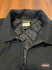Vtg Dickies Jacket Men s Medium Black Eisenhower Quilt Lined Full Zip Work 