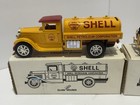 Ertl Diecast 1940 Panel Van Locking Coin Bank 1 25 Scale Pepsi Cola Shell 2 Cars
