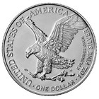 2025  American Silver Eagle  1  Oz   Pure Fine Silver  999 Bullion Coin   Bu-unc