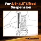 Rear Heavy Duty Shocks For Ford F-150 Lightning Rwd 1999-2003 2 5-4 5  Lift