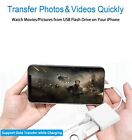 Lightning To Usb Camera Adapter With Charging Port  Apple Mfi Certified Usb 3   