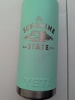 Yeti Tumbler 26oz W  Chug Cap Seafoam Engraved  the Sunshine State 