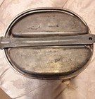 Vintage 1950 s Era Us Military Issue Mess Kits - 2 Pieces Ww11 Time W-xtra Plate
