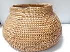 Large Antique California Mission Indian Basket Pala Rancheria - Rare Olla Form