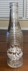 Vintage Santa Cola Soda Bottle 6 Fl Oz Arrowhead Beverage Los Angeles Ca