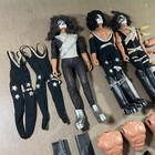Bundle Of Vintage 1977 Mego Corp Kiss Dolls   Parts Made In Hong Kong  as-is 