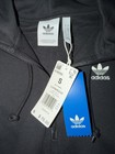 Adidas Originals Men s  Fleece Hoodie 3-stripes Black white Small New