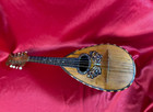 Antique Mandolin La Corona Catania-sicilia-italia Inlay Domra Rare Old