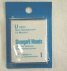 Showgard 33 27 Dark Stamp Mounts Pack Of 40 For Un Commemoratives  m14 