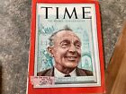 8 Vintage Time Magazines 1952   1956