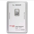 Credit Suisse 1 Gram Platinum Bar  999 Fine Platinum Bar With Assay Card
