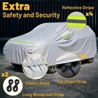 Full Car Cover Cotton Lint Waterproof All Weather Windproof For Honda Passport