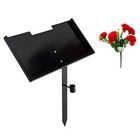 Grave Plaque Holder Premium Iron Grave Marker Stand For Pets