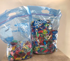 Vintage Cracker Jack Plastic Toy Lot Random 100 Premium Prize Charm Tokens Retro