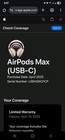 Airpod Max 2nd Gen - Midnight  usb-c  