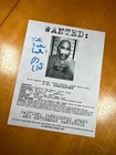 The Devil s Rejects Spaulding Wanted Poster Signed- Autograph Reprint 8 5x11