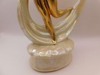 Vtg Art Deco Ceramic Nude Dancing Flapper Lady Woman Figurine Figure Art Nouveau