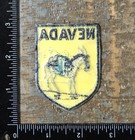Vintage Nevada Trail Mule State Travel Souvenir Iron-on Patch 1970   s Voyager