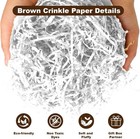Crinkle Cut Paper 2 Lbs Gift Basket Shredded Box Shredded Filler Packing    