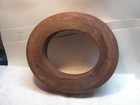 Antique Newport Wooden Block Hat Brim Mold Millinery Form7-2 5 8 11 3 4 X 13 1 8