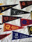 Vintage 1970   s Mini Felt Pennants Nfl Football Near Complete Set  24 26  Teams