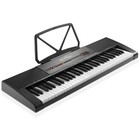 61-key Digital Electronic Keyboard  Portable Piano Beginner Kit With Phones  Mic
