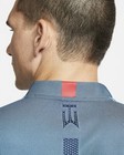 2023 Tiger Woods Blade Mock Neck Polo Shirt Ct3797-486  zoom In To See Fabric 
