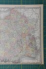 France Vintage Original 1892 Antique Rand Mcnally World Atlas Map