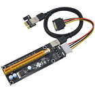 Usb 3 0 Pci-e Express 1x To 16x Extender Riser Card Adapter With Power Cable