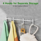 Adhesive Shower Caddy Shower Shelves Bathroom Organizer And Storage   6