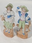 Gebruder Heubach Girl Boy Couple Bisque Porcelain Germany 5    Antique  2087