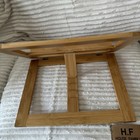 Bamboo Cookbook Stand Adjustable Reading Book Recipe Holder
