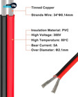 24 Gauge Wire  24 Awg  - 32 Foot 2 Pins Tinned Pure Copper Electrical Wire 2468