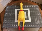 Extra Loud Rubber Chicken squeeze Toy 15 5 Inch