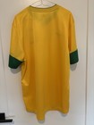 Brasil Brazil National Team Cbf Gold Home Jersey Sz Xl Nike 2012 2013 Soccer