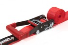 Speedstrap 2  X 10  Ratchet Speed Strap Tie Down With Twisted Snap Hooks  Red
