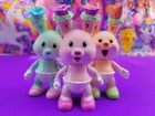 Lot Of 3 Vintage Tea Bunnies Kidsview Bunny Only Tlc Needed